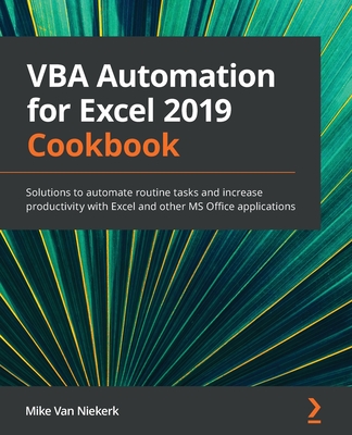 VBA Programming Cookbook for Microsoft Office 2019-cover