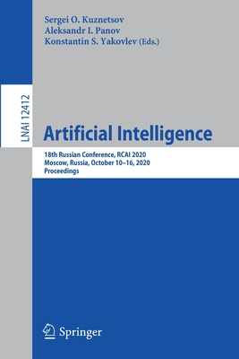 Artificial Intelligence: 18th Russian Conference, Rcai 2020, Moscow, Russia, October 10-16, 2020, Proceedings-cover