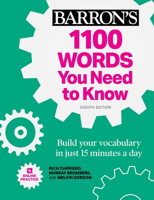 1100 Words You Need to Know + Online Practice: Build Your Vocabulary in Just 15 Minutes a Day!-cover