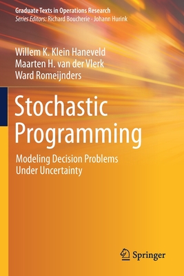 Stochastic Programming: Modeling Decision Problems Under Uncertainty-cover