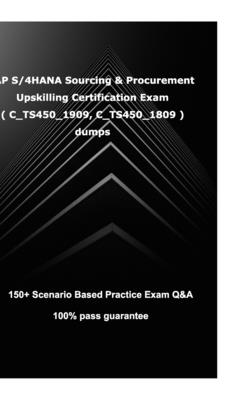 SAP S/4HANA Sourcing and Procurement Upskilling Certification Exam ( C_TS450_1909, C_TS450_1809 )-cover