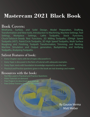 Mastercam 2021 Black Book-cover
