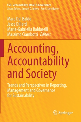 Accounting, Accountability and Society: Trends and Perspectives in Reporting, Management and Governance for Sustainability-cover