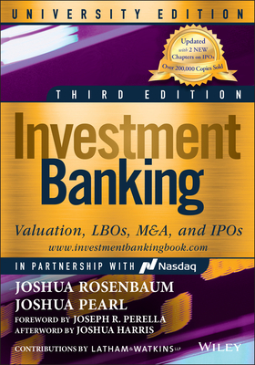 Investment Banking: Valuation, Lbos, M&a, and Ipos, University Edition-cover