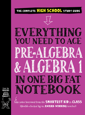 Everything You Need to Ace Pre-Algebra and Algebra I in One Big Fat Notebook-cover