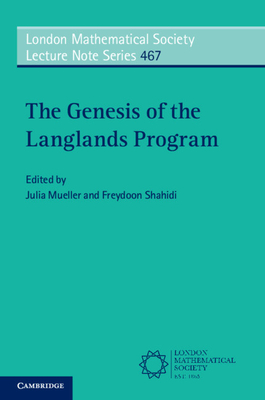 The Genesis of the Langlands Program-cover
