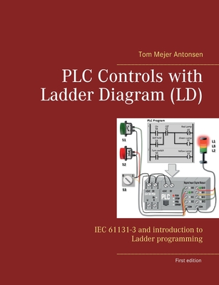 PLC Controls with Ladder Diagram (LD): IEC 61131-3 and introduction to Ladder programming-cover