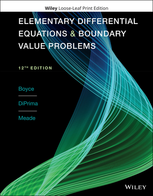 Elementary Differential Equations and Boundary Value Problems-cover