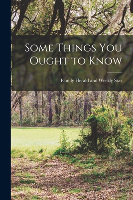 Some Things You Ought to Know-cover