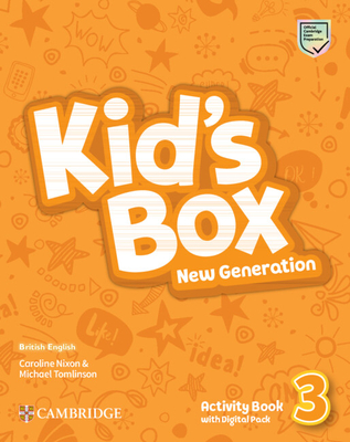 Kid's Box New Generation Level 3 Activity Book with Digital Pack British English-cover