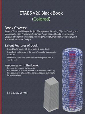 ETABS V20 Black Book-cover