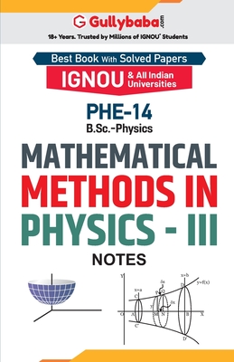 PHE-14 Mathematical Methods in Physics-III-cover