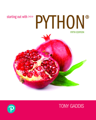 Starting Out with Python-cover