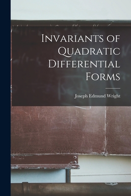 Invariants of Quadratic Differential Forms-cover
