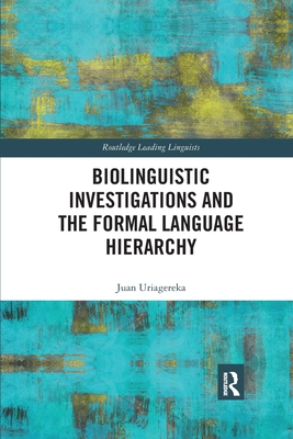 Biolinguistic Investigations and the Formal Language Hierarchy-cover