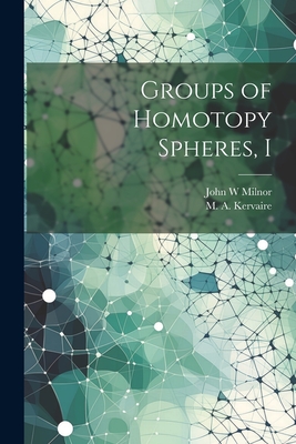 Groups of Homotopy Spheres, I-cover
