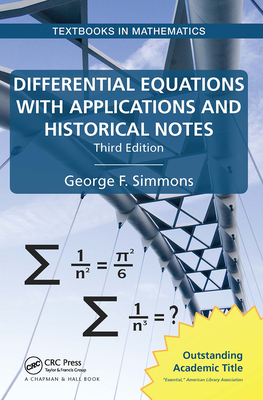 Differential Equations with Applications and Historical Notes-cover