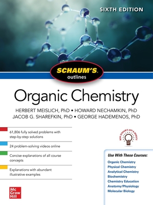 Schaum's Outline of Organic Chemistry, Sixth Edition-cover