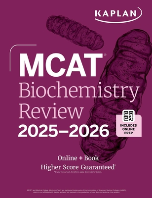 MCAT Biochemistry Review 2025-2026: Online + Book-cover