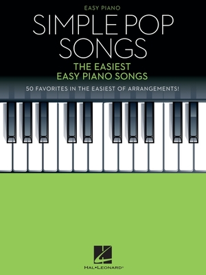 Simple Pop Songs - The Easiest Easy Piano Songs - Sheet Music with Lyrics-cover
