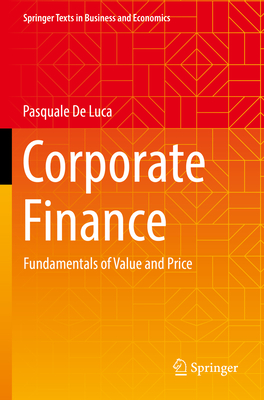 Corporate Finance: Fundamentals of Value and Price-cover