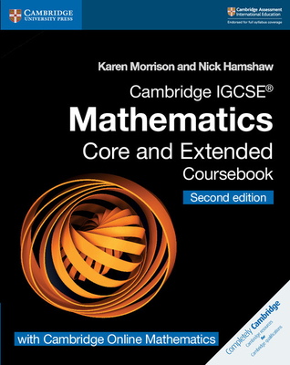 Cambridge Igcse(r) Mathematics Coursebook Core and Extended Second Edition with Cambridge Online Mathematics (2 Years)-cover