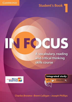 In Focus Level 1 Student's Book with Online Resources Bina Dharma Edition [With eBook]-cover
