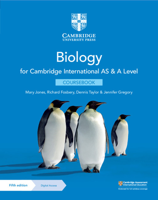 Cambridge International as & a Level Biology Coursebook with Digital Access (2 Years) 5ed-cover