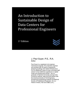An Introduction to Sustainable Design of Data Centers for Professional Engineers-cover