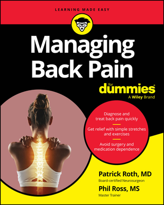 Managing Back Pain for Dummies-cover