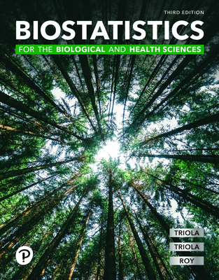 Biostatistics for the Biological and Health Sciences-cover