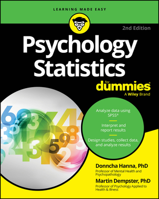 Psychology Statistics for Dummies-cover