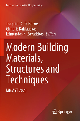 Modern Building Materials, Structures and Techniques: Mbmst 2023-cover