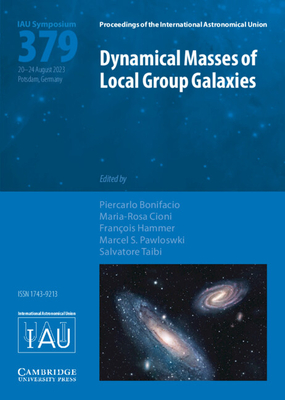 Dynamical Masses of Local Group Galaxies (Iau S379)-cover