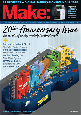 Make: Volume 92: 20th Anniversary Issue-cover