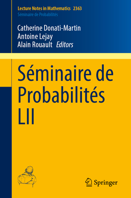 Séminaire de Probabilités LII-cover