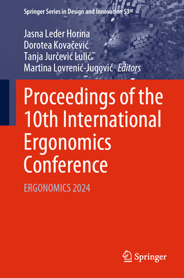 Proceedings of the 10th International Ergonomics Conference: Ergonomics 2024-cover