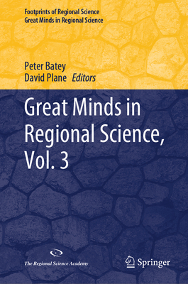 Great Minds in Regional Science, Vol. 3-cover