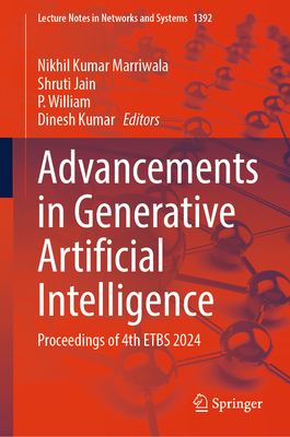 Advancements in Generative Artificial Intelligence: Proceedings of 4th Etbs 2024-cover