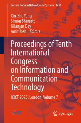 Proceedings of Tenth International Congress on Information and Communication Technology: Icict 2025, London, Volume 7-cover