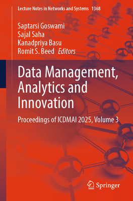 Data Management, Analytics and Innovation: Proceedings of Icdmai 2025, Volume 3-cover