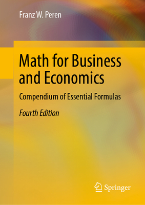 Math for Business and Economics: Compendium of Essential Formulas-cover