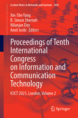 Proceedings of Tenth International Congress on Information and Communication Technology: Icict 2025, London, Volume 2-cover