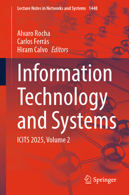 Information Technology and Systems: Icits 2025, Volume 2-cover