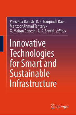 Innovative Technologies for Smart and Sustainable Infrastructure-cover
