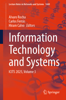 Information Technology and Systems: Icits 2025, Volume 3-cover