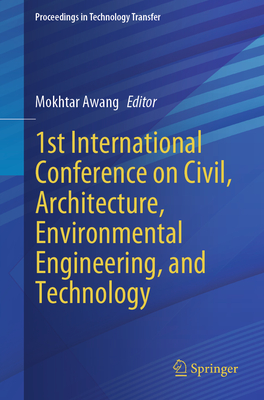 1st International Conference on Civil, Architecture, Environmental Engineering, and Technology-cover