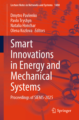 Smart Innovations in Energy and Mechanical Systems: Proceedings of Siems-2025-cover