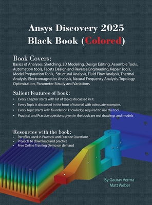 Ansys Discovery 2025 Black Book: (Colored)-cover