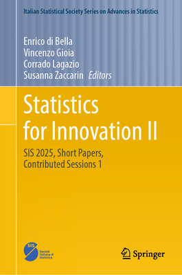 Statistics for Innovation II: Sis 2025, Short Papers, Contributed Sessions 1-cover